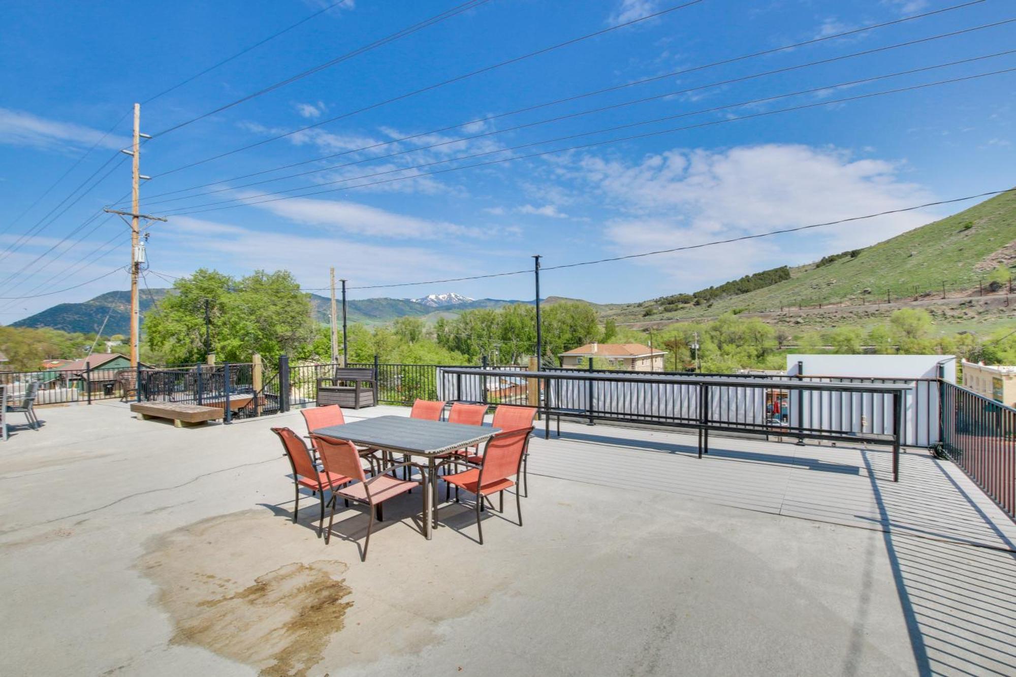Lava Hot Springs Studio With Deck Walk To Hot Pools Dış mekan fotoğraf