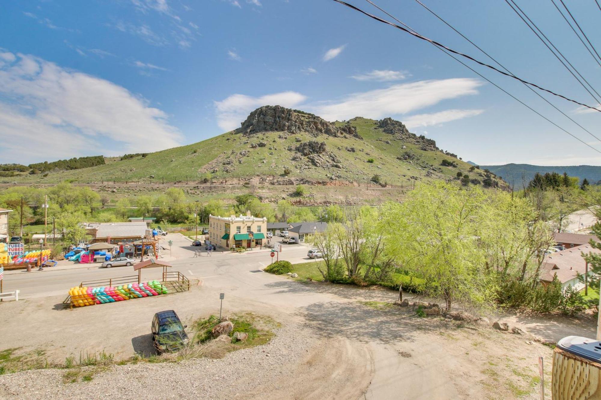 Lava Hot Springs Studio With Deck Walk To Hot Pools Daire Dış mekan fotoğraf