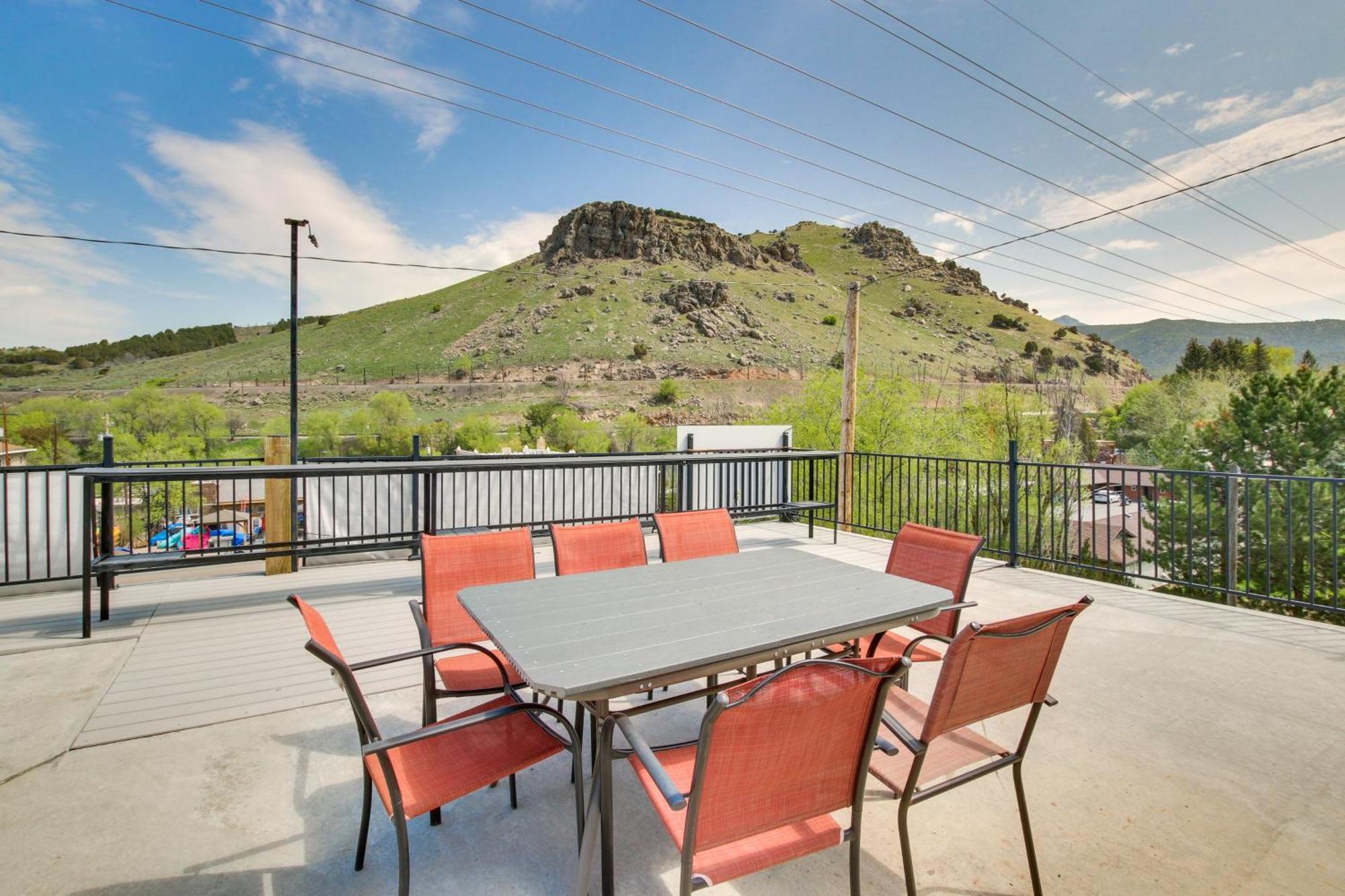 Lava Hot Springs Studio With Deck Walk To Hot Pools Dış mekan fotoğraf
